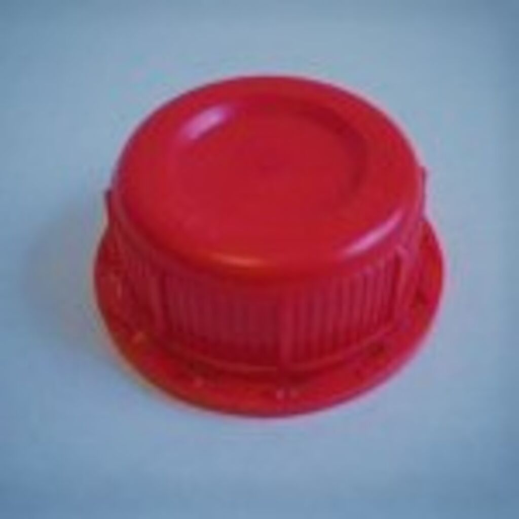 3866/104 Tapped cap red 1kpl