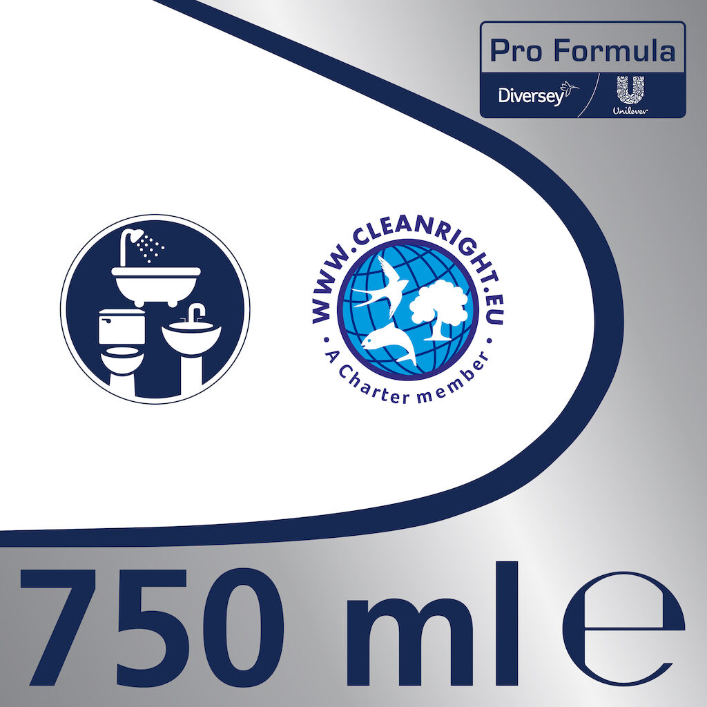 Cif Pro Formula Washroom 6x0.75L - Sanitettitilojen puhdistusaine