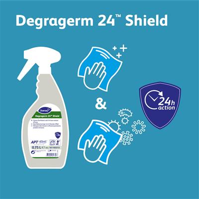 Degragerm 24™ Shield 6x0.75L - Desinfioiva puhdistusaine